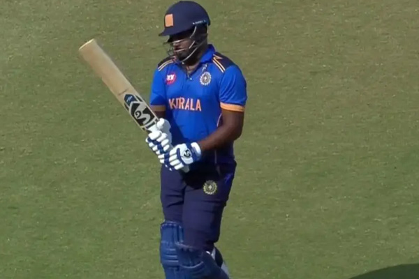 സഞ്ജു കൊടുങ്കാറ്റ്: ഛത്തീസ്ഗഡിനെതിരെ കേരളത്തിന് തകർപ്പൻ ജയം